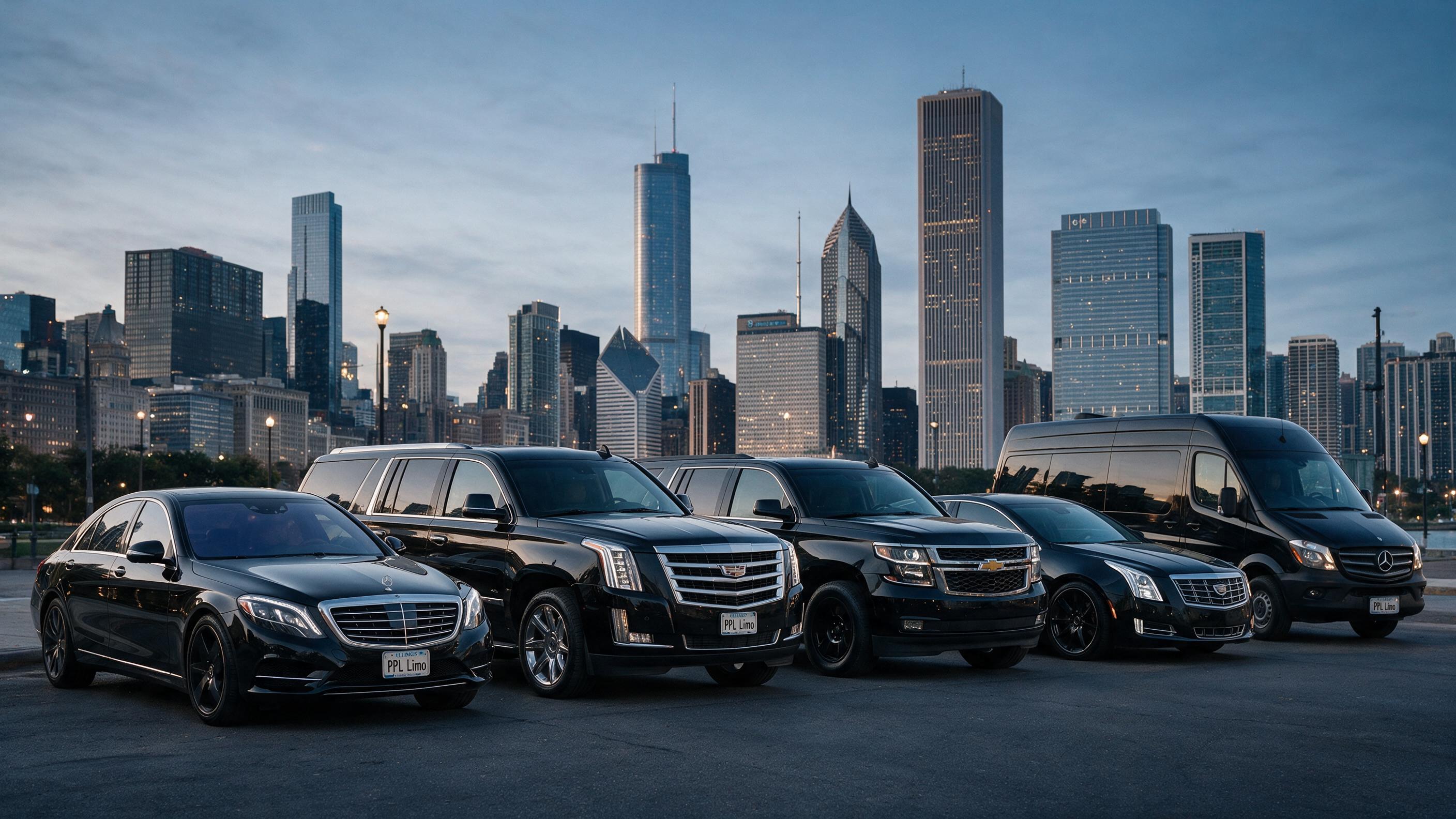 Kenosha limo service to O'Hare, Midway and Milwaukee Mitchell