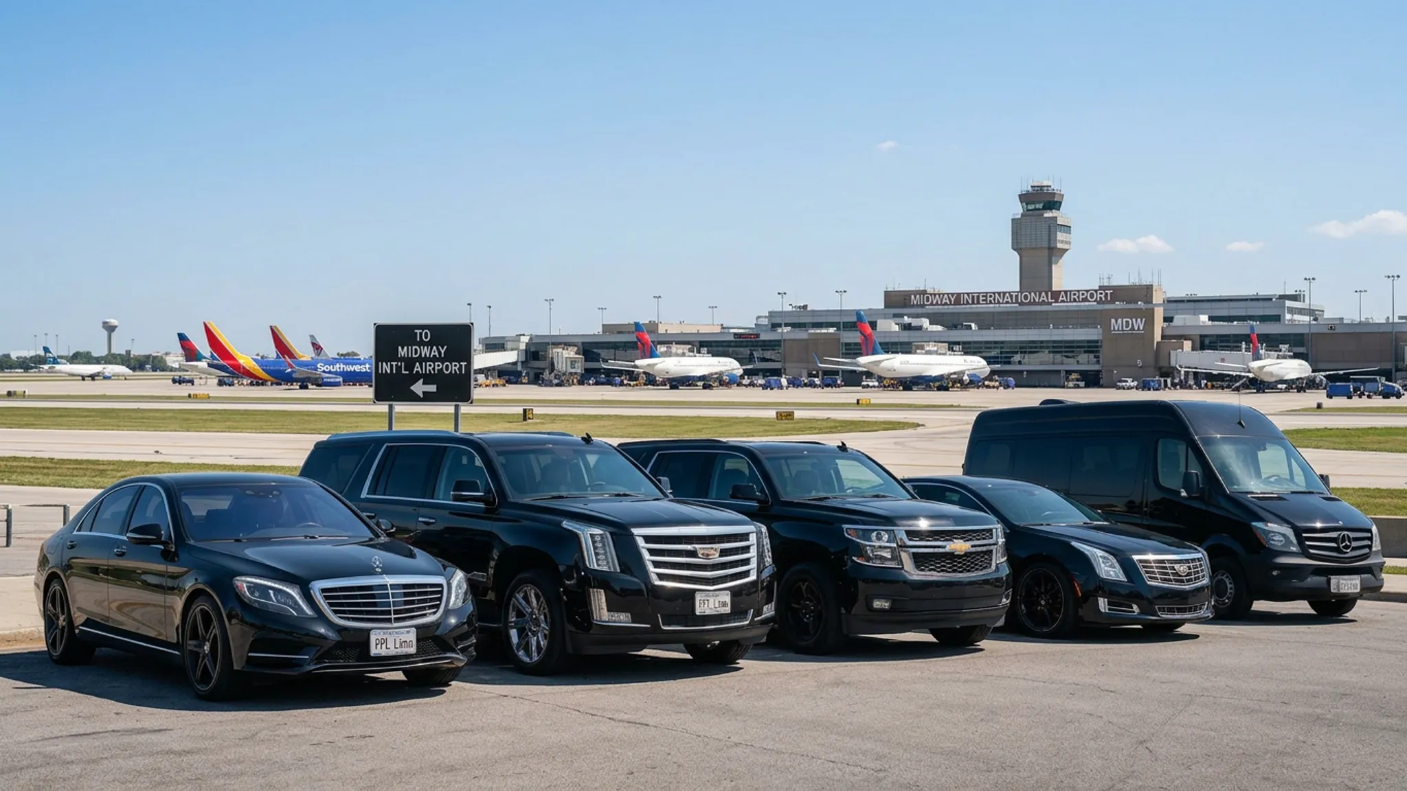 From Kenosha & Pleasant Prairie to Midway — Departures
